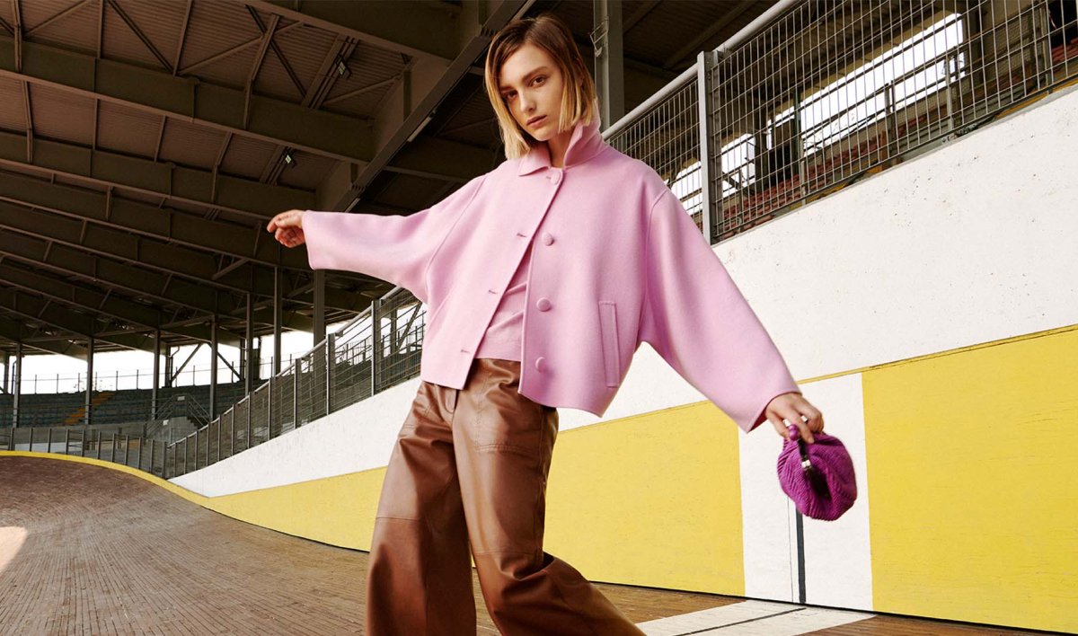 Max Mara Long Top violet street-fashion look Fashion Tops Long Tops 